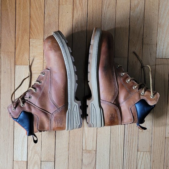 PRICE DROP!! TIMBERLAND PRO WORK BOOTS MENS SIZE 8W - OUTSTANDING CONDITION - Picture 3 of 15